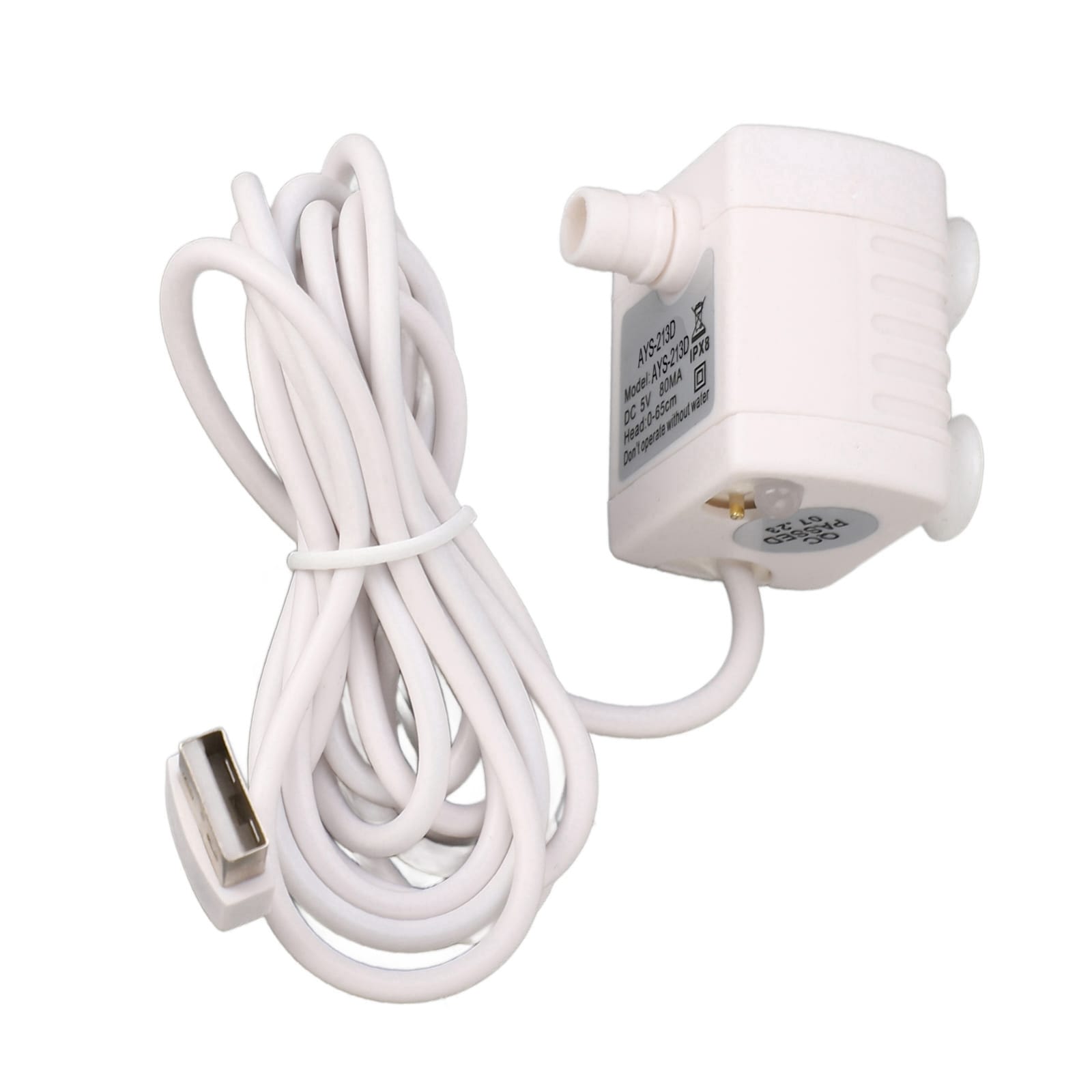 Bomba de agua sumergible USB para Fuentes de Mascotas AYSON AYS-200D